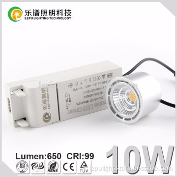 LEPU halo lamps with external driver MINI SIZE 50x45mm 99Ra CCT Dim to warm 2000-3000k 10w